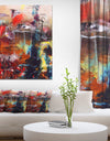 Abstract oil Painting - Landscapes Painting Print on Wrapped Canvas