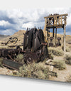 Bodie ghost town - Landscapes Photography on wrapped canvas