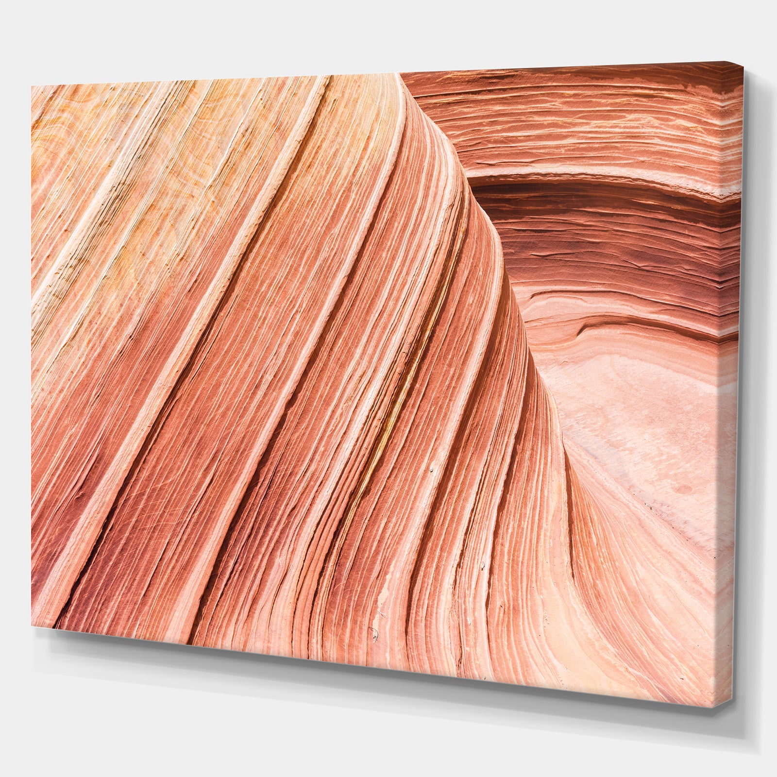 Wave Canyon - Canyon Photography on wrapped canvas