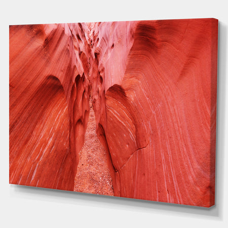 Grand Escalante National Park Canyon Sandstone - Canyon Photography on wrapped canvas