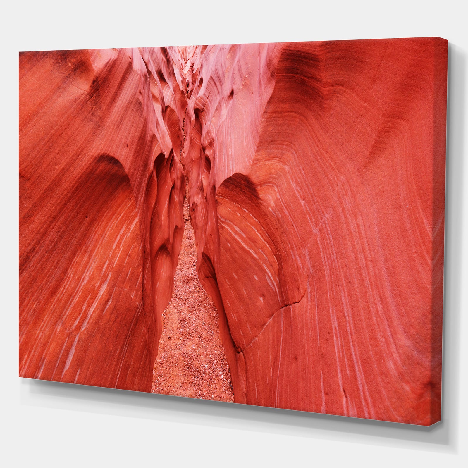 Grand Escalante National Park Canyon Sandstone - Canyon Photography on wrapped canvas