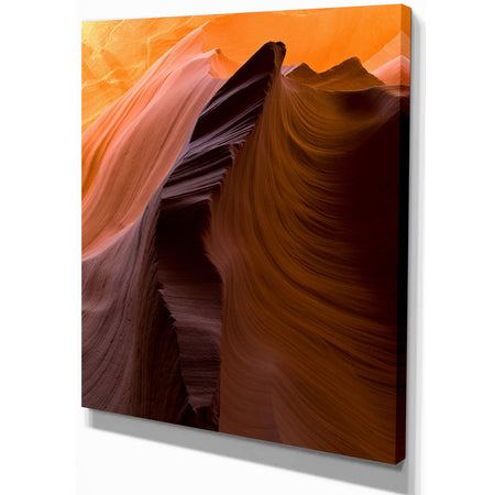 Antelope Canyon - Canyon Photography on wrapped canvas