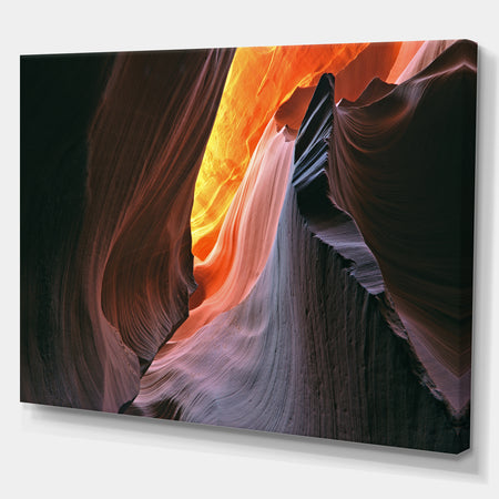 North America Antelope Canyon - Canyon Photography on wrapped canvas