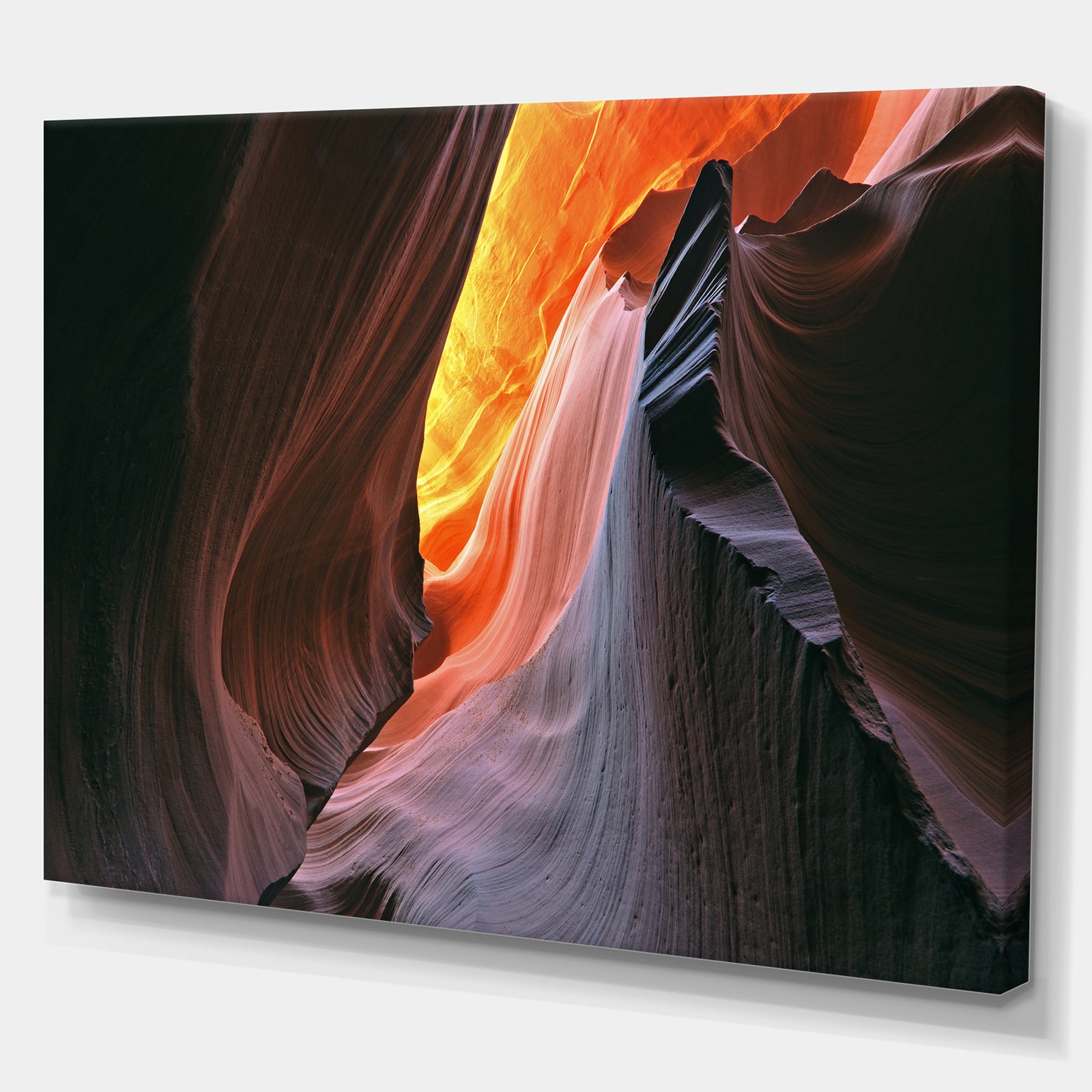 North America Antelope Canyon - Canyon Photography on wrapped canvas
