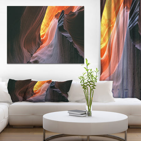 North America Antelope Canyon - Canyon Photography on wrapped canvas