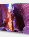 Sandstone Layer in Antelope Canyon - Canyon Photography on wrapped canvas