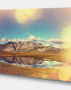 Tundra on Alaska - Lake Landscapes Photographic on wrapped Canvas