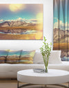 Tundra on Alaska - Lake Landscapes Photographic on wrapped Canvas