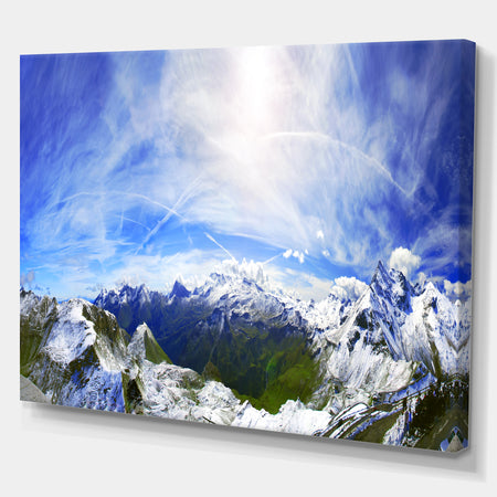 Alpine Grosslockner Panorama - Landscapes Photography on wrapped canvas