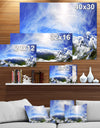 Alpine Grosslockner Panorama - Landscapes Photography on wrapped canvas