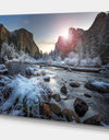 Valley View in Yosemite Natioal Park - Landscapes Photography on wrapped canvas