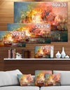 Boats on the island Harbor painting - Nautical Painting Print on Wrapped Canvas