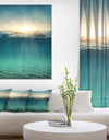 Underwater Abstract - Abstract Sea & Shore Photographic on wrapped Canvas