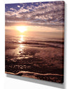 Beach Sunset in Tropical Ocean Water - Sea & Shore Photography on wrapped Canvas