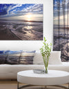 Sunset in Tropical Ocean Water - Sea & Shore Photography on wrapped Canvas