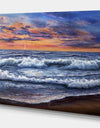 Ocean waves after Storm - Sea & Shore Photography on wrapped Canvas