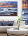 Ocean waves after Storm - Sea & Shore Photography on wrapped Canvas