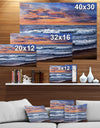 Ocean waves after Storm - Sea & Shore Photography on wrapped Canvas