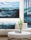 Ocean shore view - Sea & Shore Photography on Wrapped Canvas