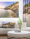 View of Anse Source d'Argent - Sea & Shore Photographic on wrapped Canvas