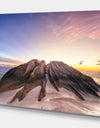 Granite Boulders in Sand Beach - Sea & Shore Photographic on wrapped Canvas