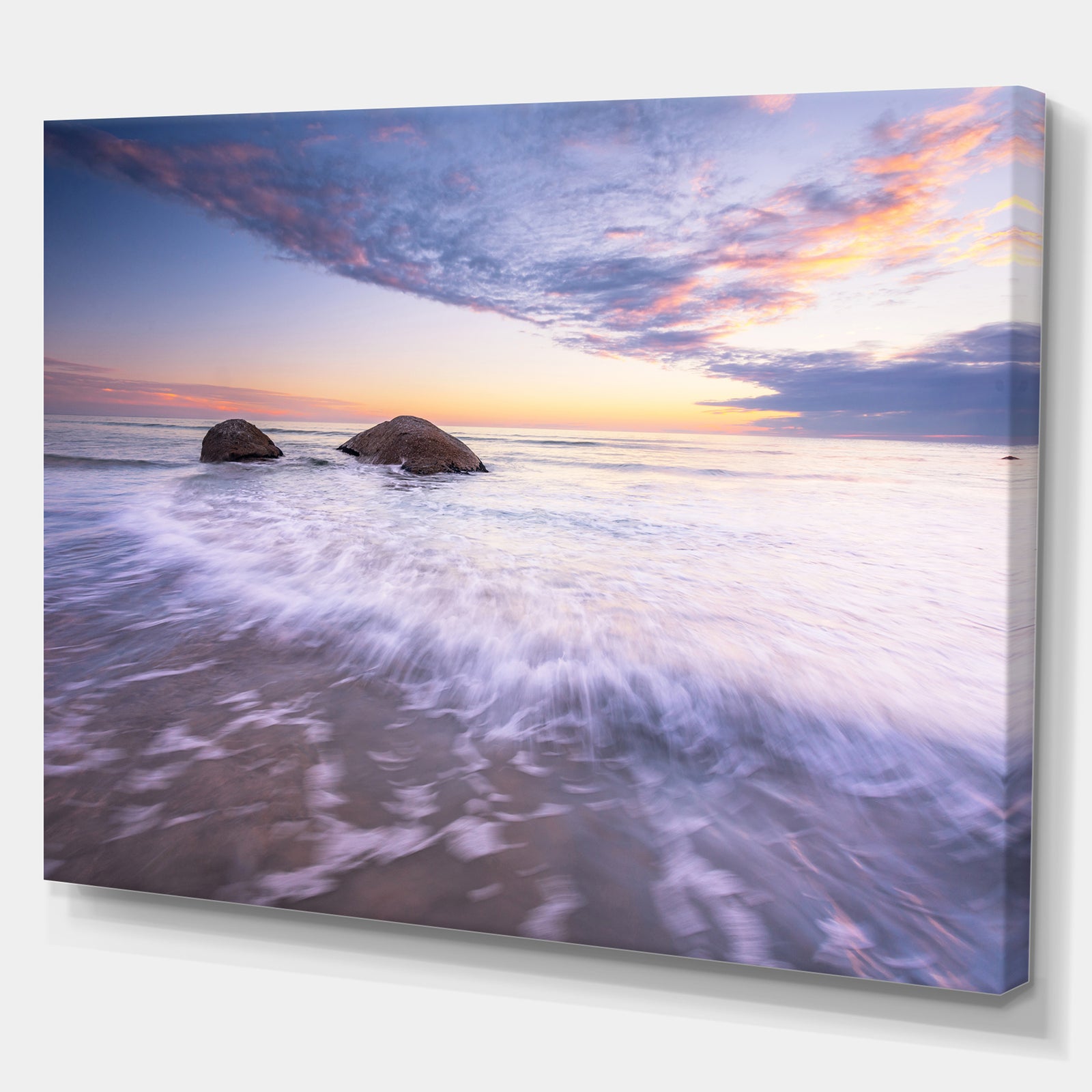 Glorious Seas - Landscapes Sea & Shore Photographic on wrapped Canvas