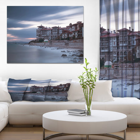 Island sea Resort - Landscapes Sea & Shore Photographic on wrapped Canvas
