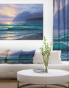 Beautiful sunrise at the morning - Landscapes Sea & Shore Photographic on wrapped Canvas