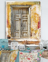 Old Traditional Greek Doors - Vintage Canvas Artwork