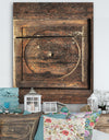 Detail of Old Wooden Door - Vintage Canvas Art