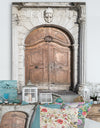 Arched Medieval Palace Door - Vintage Canvas Art