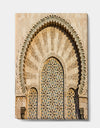 Morocco Mosque Door - Vintage Gallery-wrapped Canvas