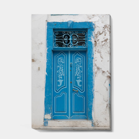 Vintage Door in Tunesia - Vintage Canvas Art