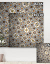 Arabic Mosaic Ceiling - Modern & Contemporary Canvas Art