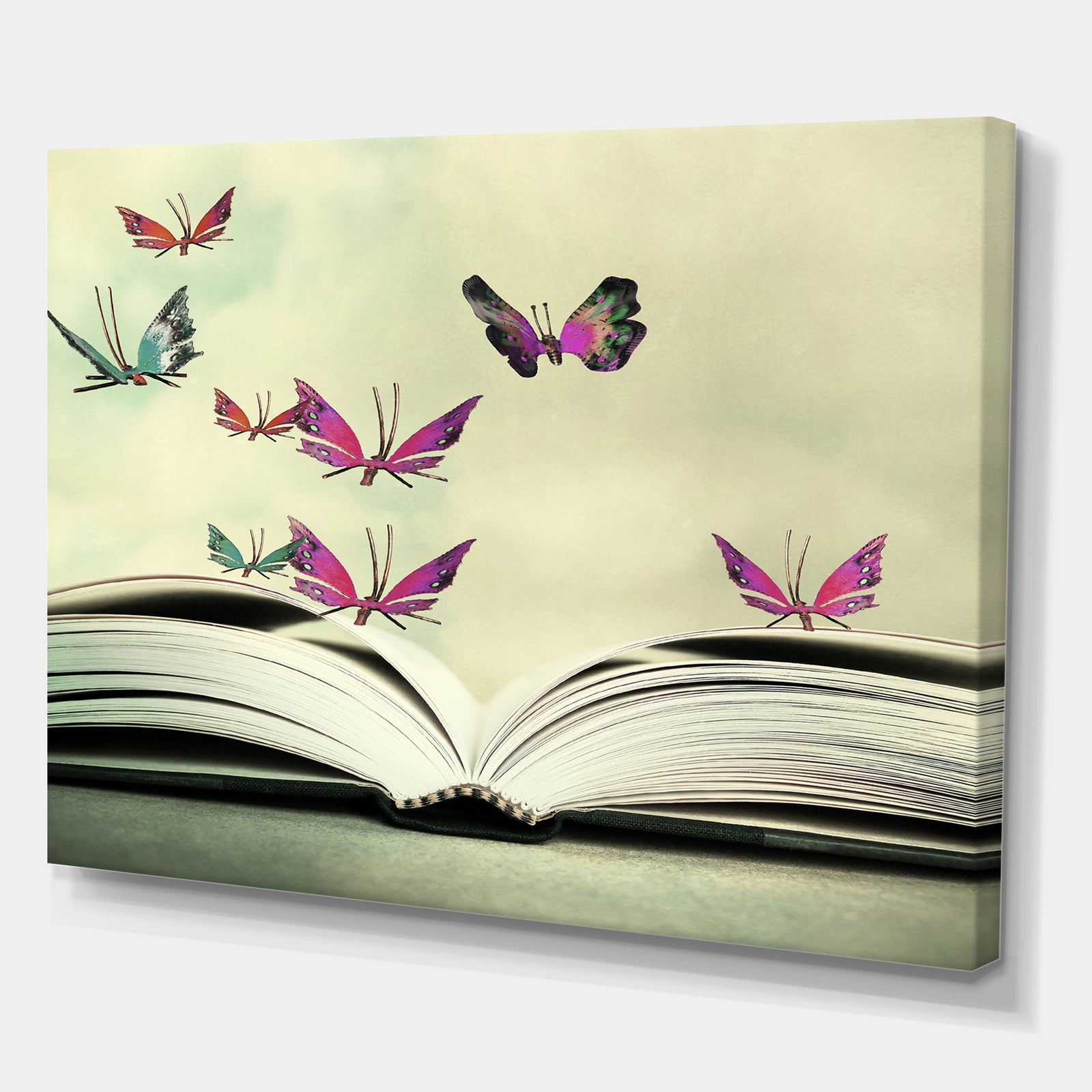 Hover in the Sky - Cottage Canvas Wall Art