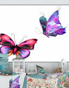 Butterflies - Cottage Canvas Wall Art