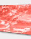 Sky with clouds - Modern Canvas Wall Art