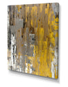 Yellow and Beige Abstract Art Painting - Modern Canvas Wall Art