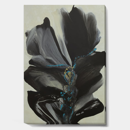 Many Shades of Gray 2 - Modern & Contemporary Gallery-wrapped Canvas