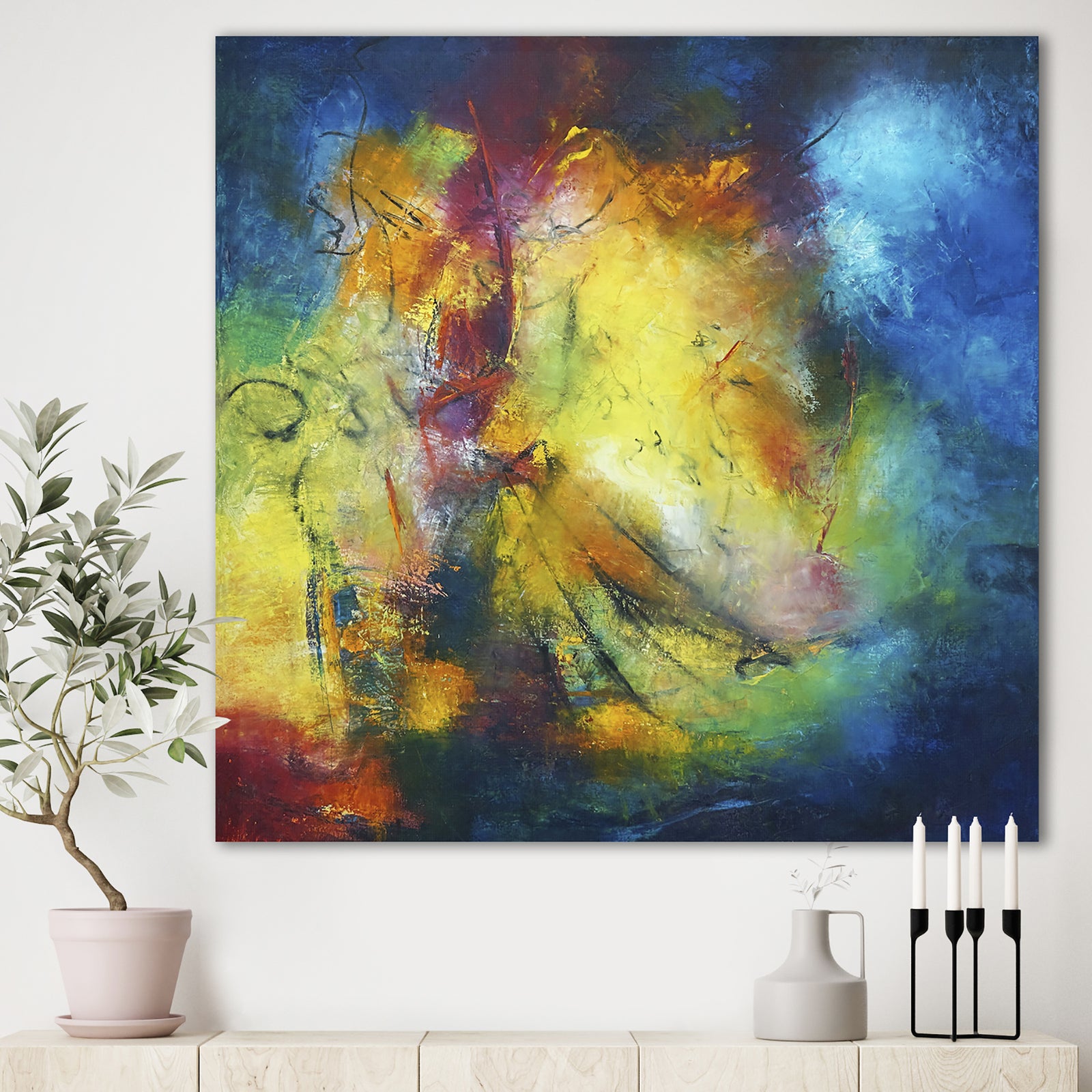 Birth of a Star - Modern & Contemporary Canvas Artwork