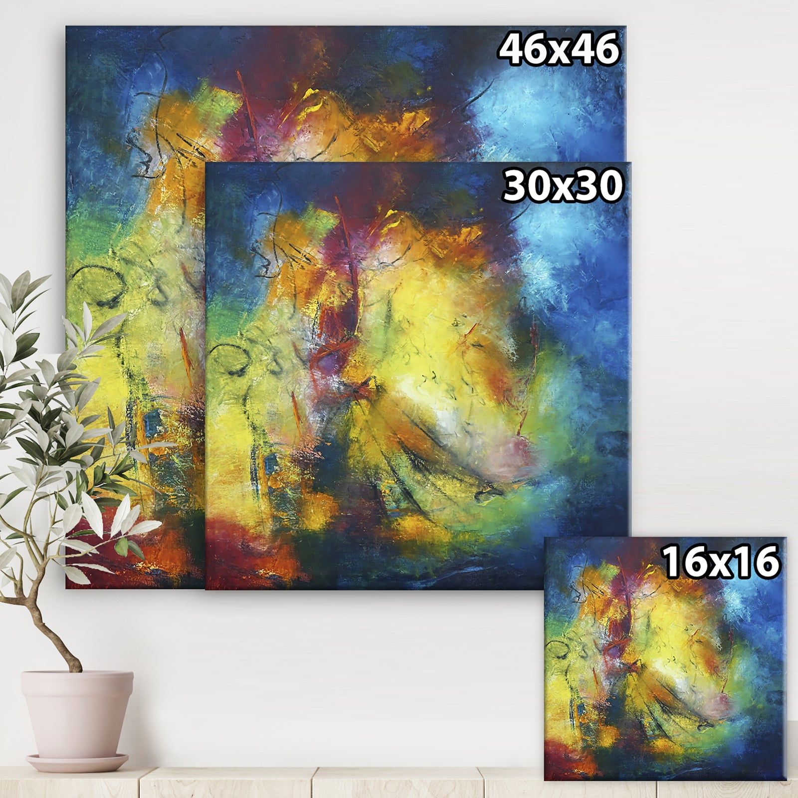 Birth of a Star - Modern & Contemporary Canvas Artwork