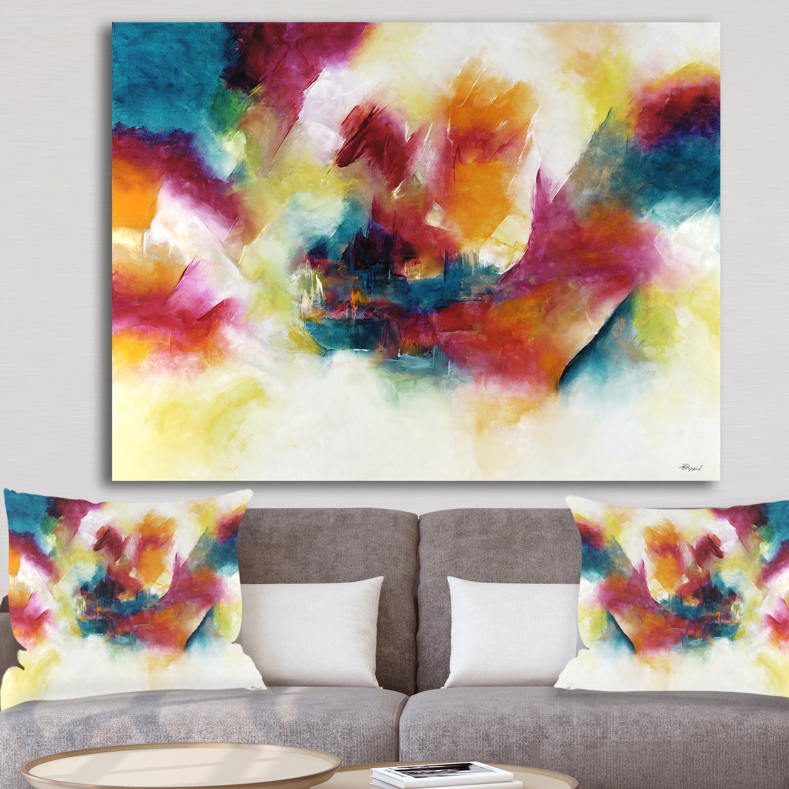 Taking Center Stage - Modern & Contemporary Gallery-wrapped Canvas