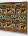 Patchwork Lodge and Cabin - Traditional Gallery-wrapped Canvas