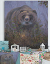 Mountain Ash Grizzly - Traditional Canvas Artwork