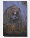 Mountain Ash Grizzly - Traditional Canvas Artwork