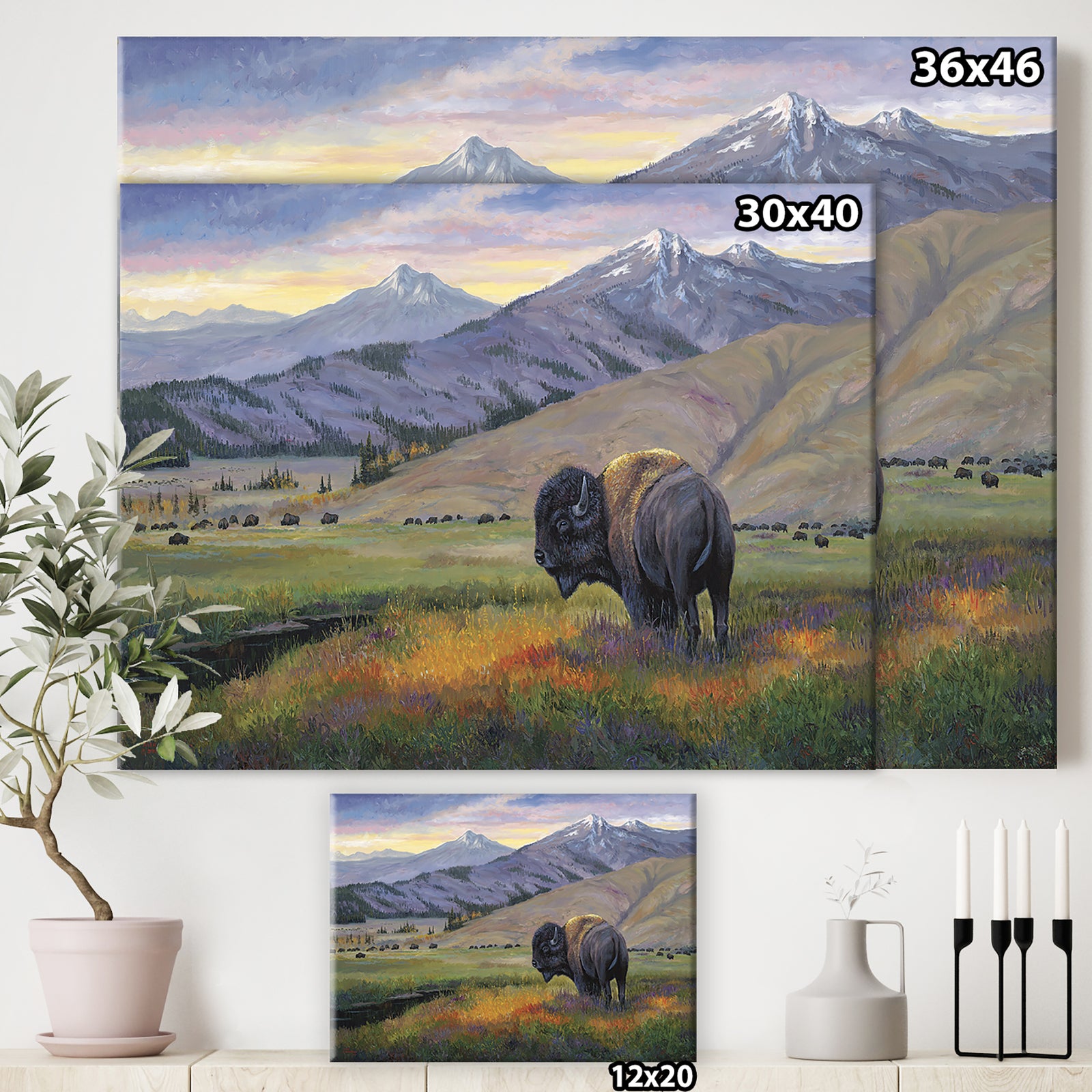 One Ton Warrior - Traditional Canvas Wall Art