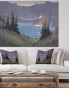 Iceberg Lake - Traditional Gallery-wrapped Canvas