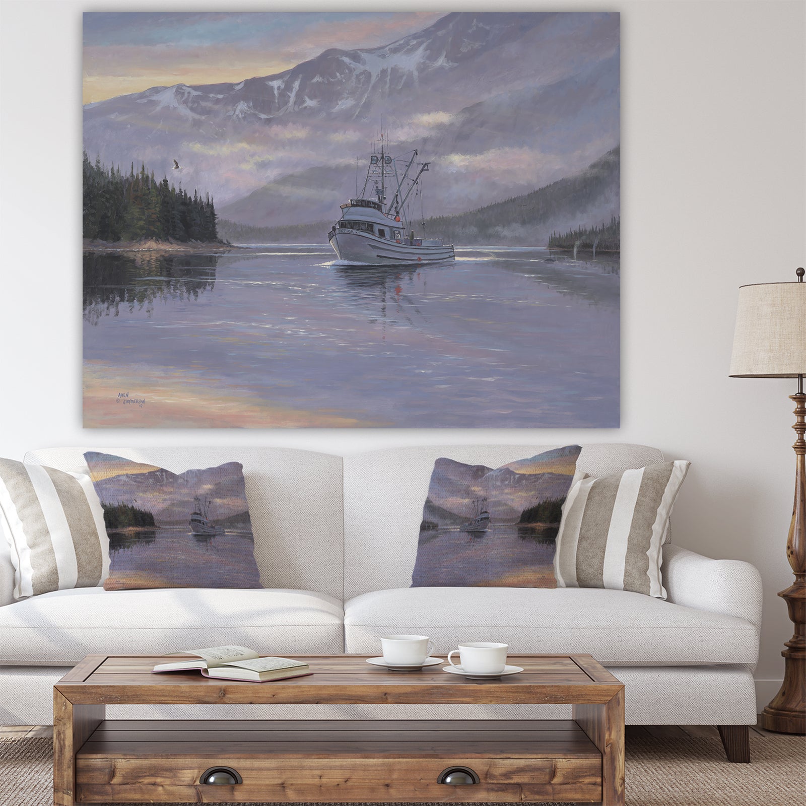 The Last Frontier - Traditional Canvas Artwork