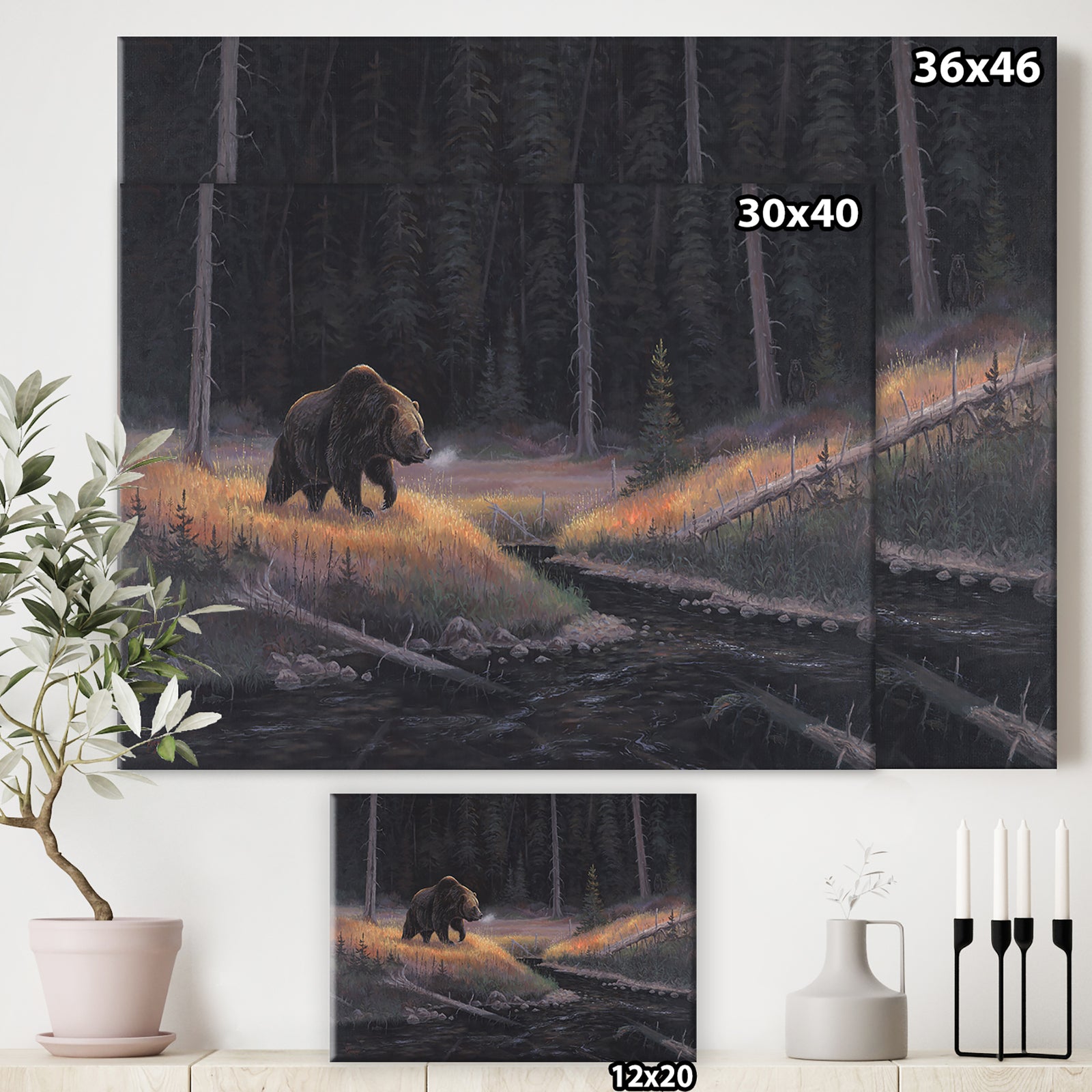 The Guardian - Traditional Premium Canvas Wall Art