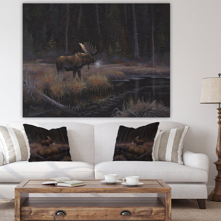 Evening Light - Traditional Gallery-wrapped Canvas